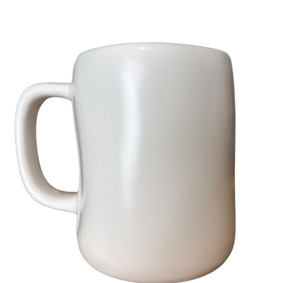 🚨 SALE - Rae Dunn “PEACE” cream coffee mug, Collectible Rustic Fun - Picture 4 of 7